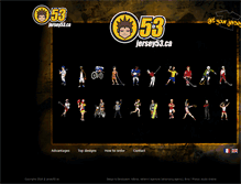 Tablet Screenshot of jersey53.ca